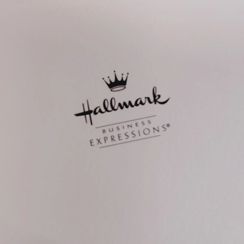 Sage Green Diamond Hallmark Expressions Blank Note‎ Card Set Seal Any Occasion